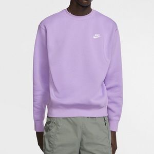 Violet Nike Sportswear Club Fleece - size L (unisex)